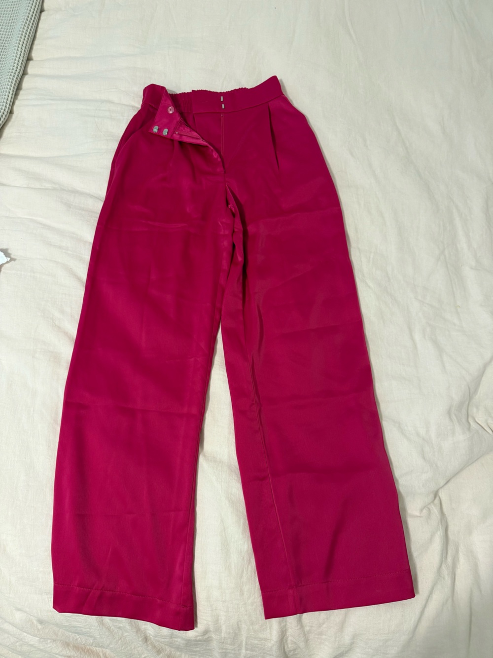 House of Harlow 1960 Fuchsia Wide-Leg Trousers